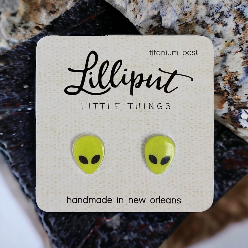 Alien Earrings